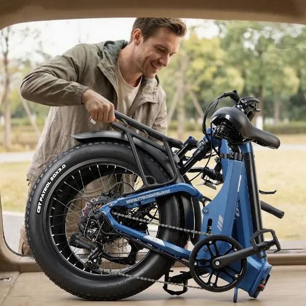 TTGO F7 Elektrofahrrad, 48V 15AH Akku, 20*3.0ZOLL Reifen, 250W 6/6