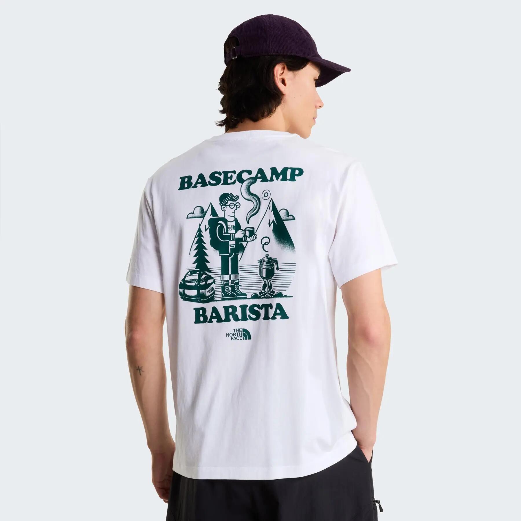 T-shirt sportiva da uomo THE NORTH FACE BASECAMP BARISTA 4/5