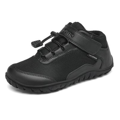 Saguaro barefoot brave i kids – wintersport schoen zwart