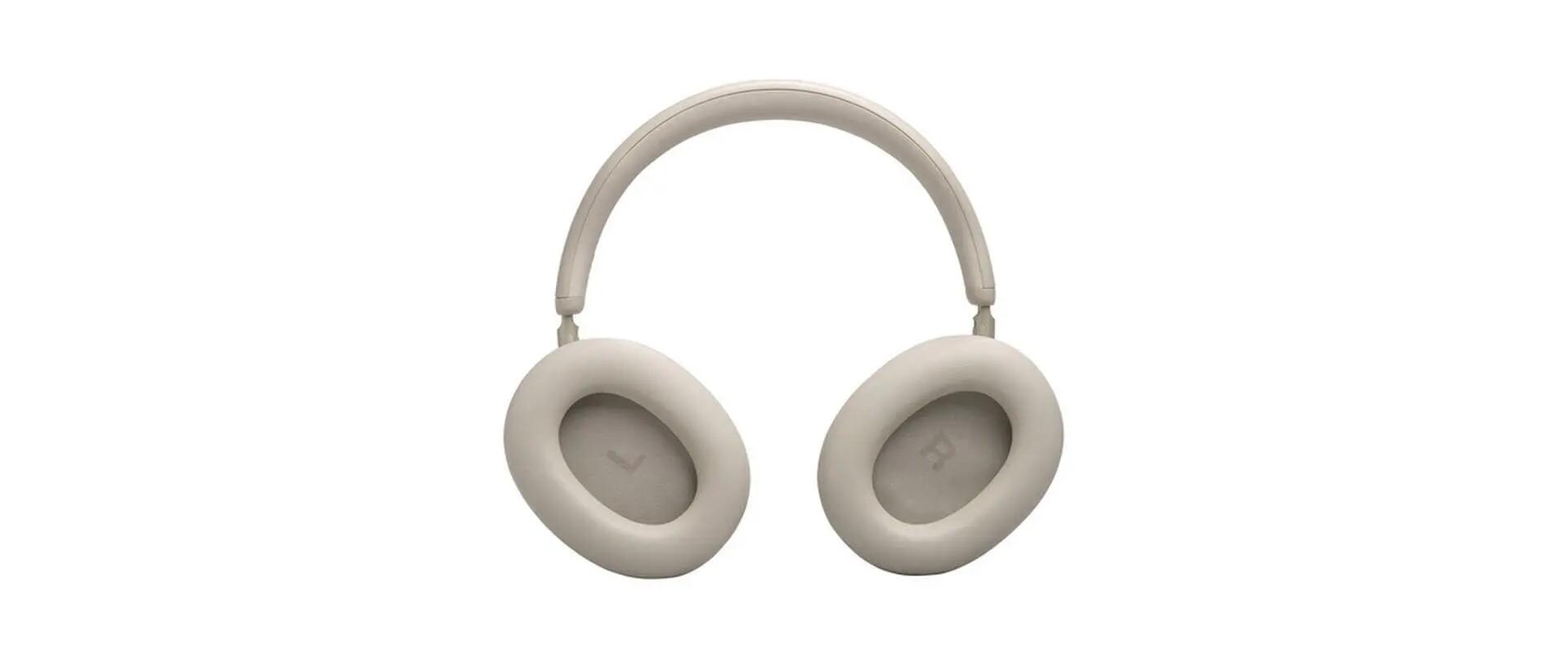 JBL Live 780NC Cuffie Bluetooth con ANC Beige 3/3