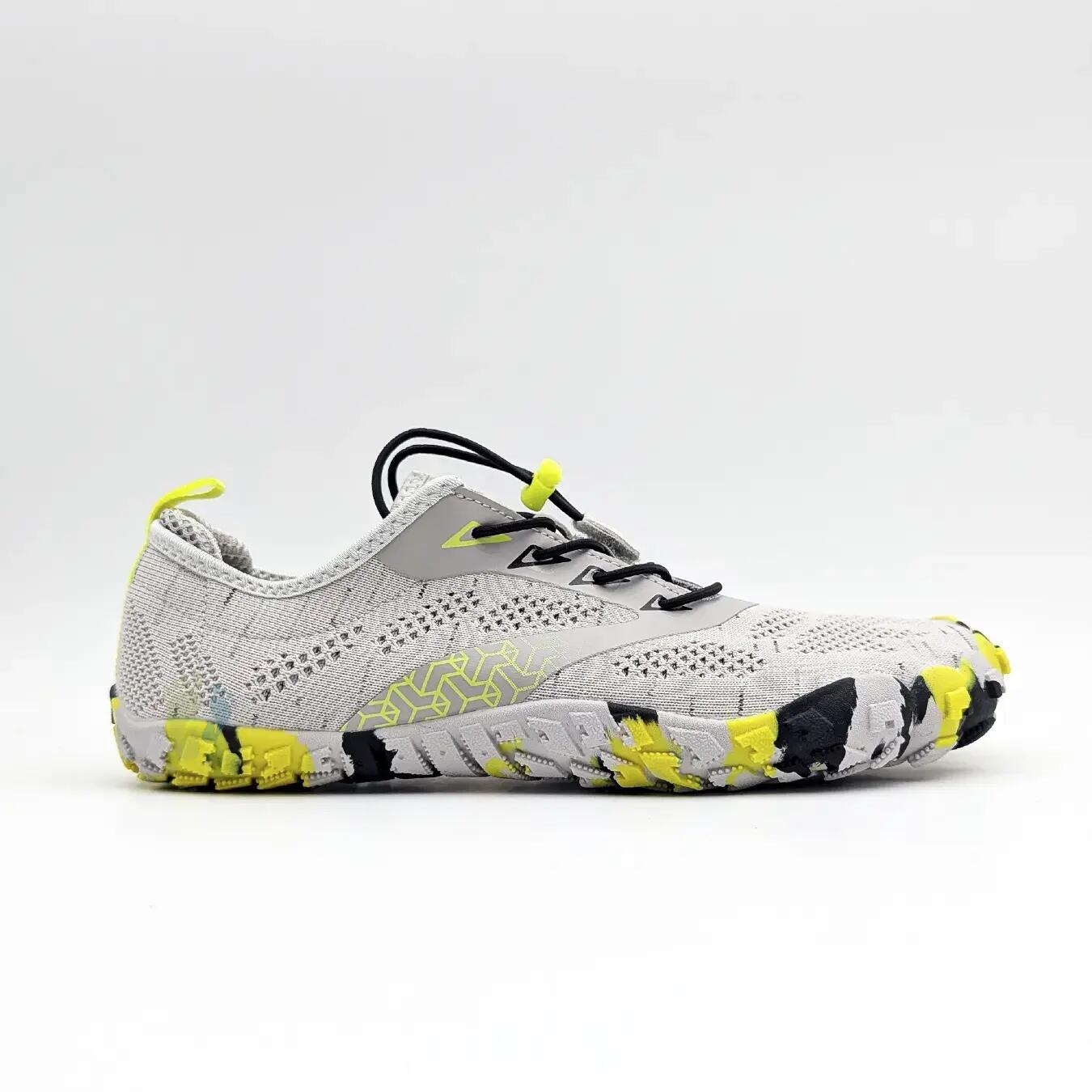 Saguaro Smart I Grey Yellow Sneakers - Size 45 1/5