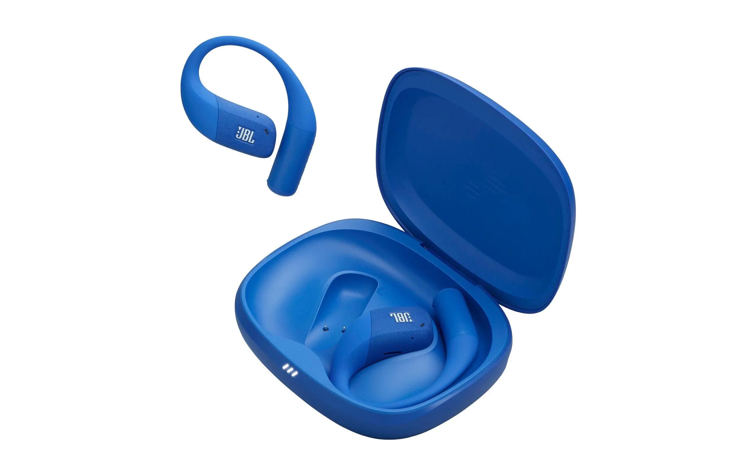 JBL Endurance Zone Cuffie sportive open-ear wireless Blu 3/3
