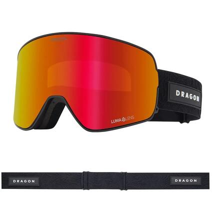 NFX2 Lunettes De Ski Unisexes - Vantas/LL Red Ionized & LL Light Rose