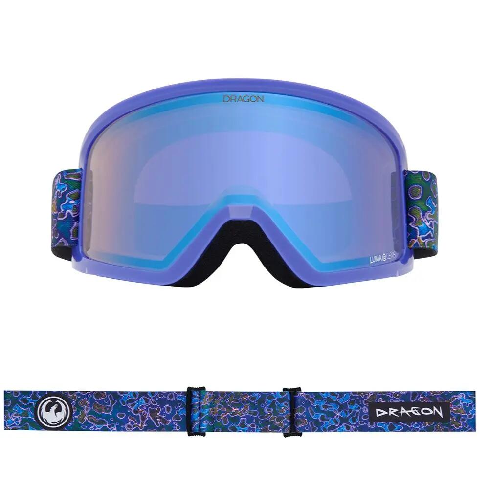 DX3 OTG Lunettes De Ski Unisexes - Urushi/LL Flash Blue 2/5
