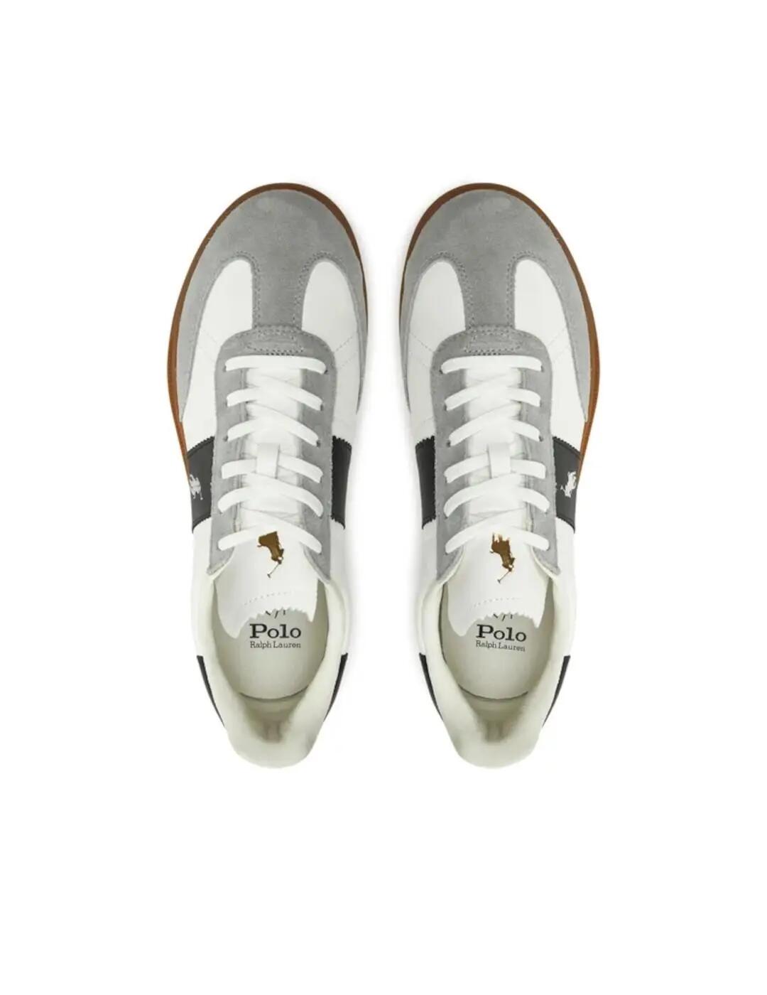 "Aera" Sneaker für , Leder, Flach Herren Weiß/Schwarz/Grau 5/7
