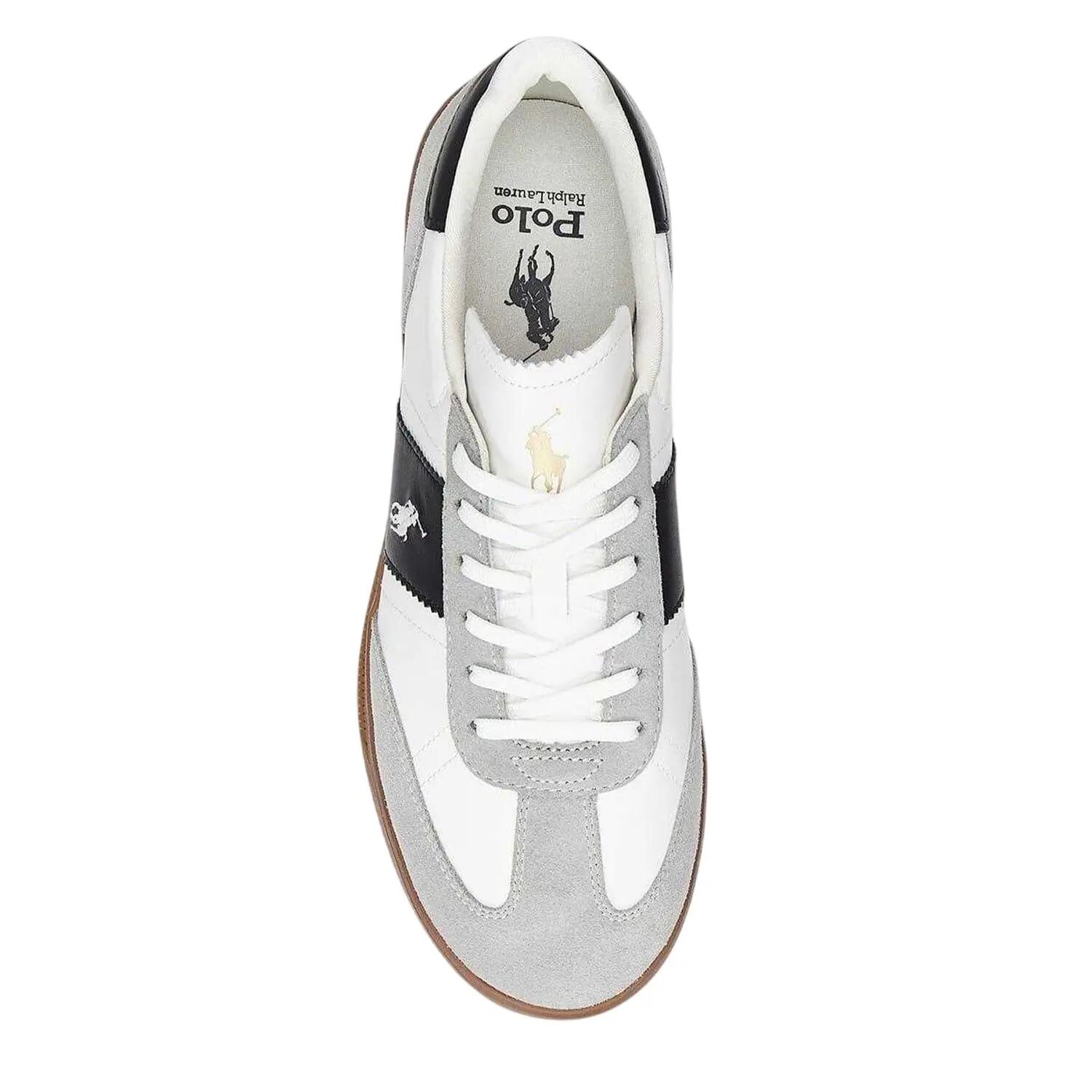 "Aera" Sneaker für , Leder, Flach Herren Weiß/Schwarz/Grau 3/7