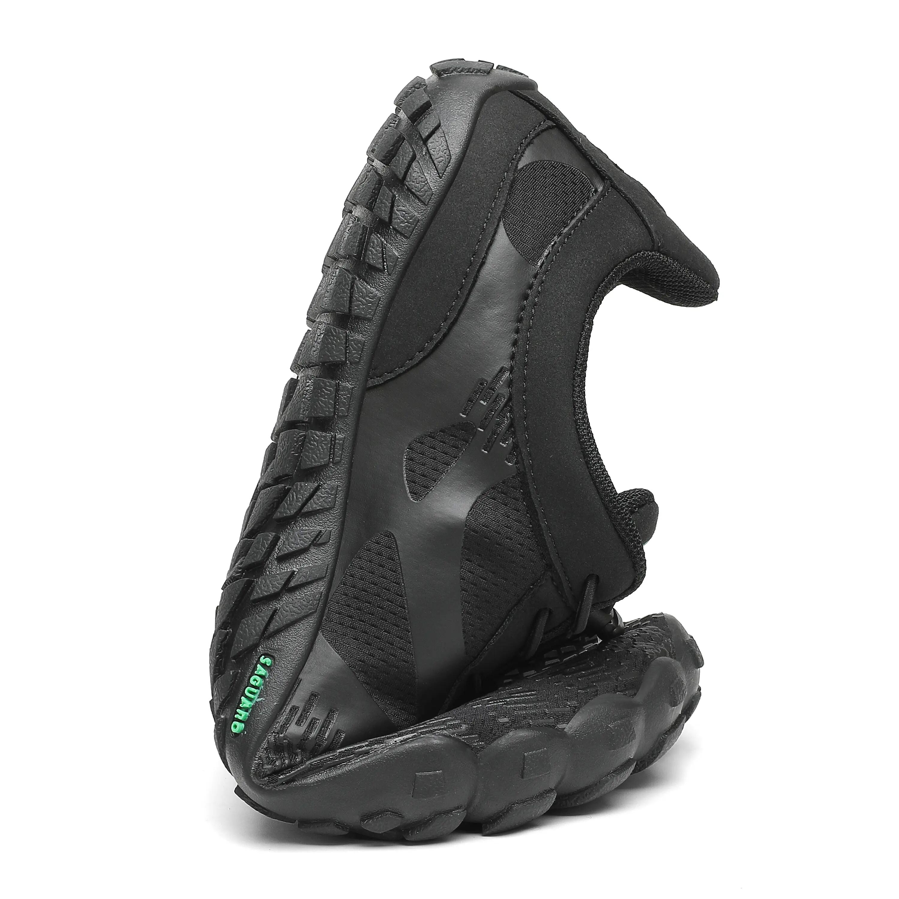 Saguaro Barefoot Vitality III – Tênis para trilha, treino e fitness, Preto 3/7