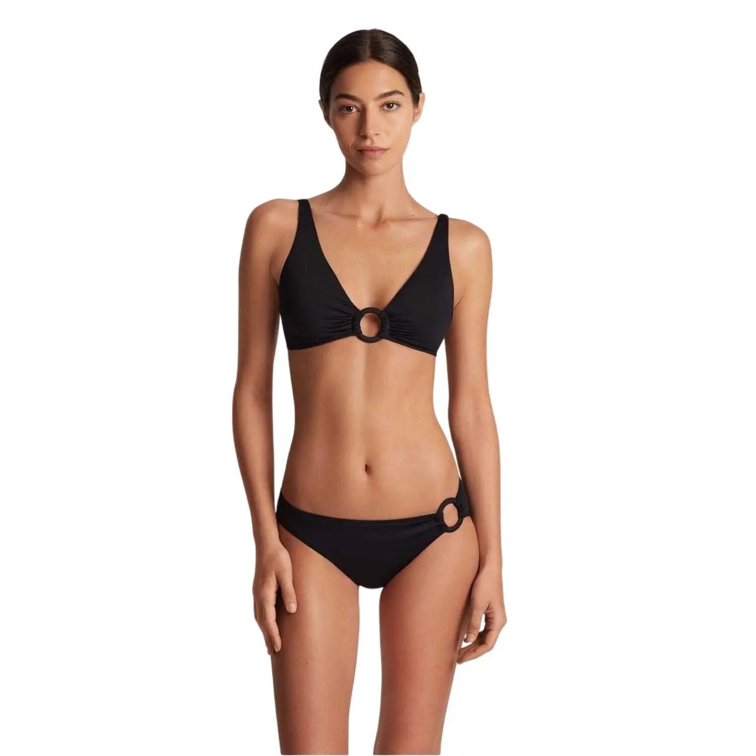 Bikini Anello Set Donna Ralph Lauren Nero 2/4