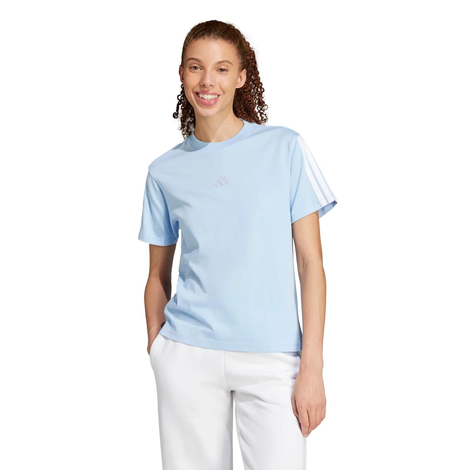 Koszulka damska ADIDAS W 3S SJ T B M 2/6