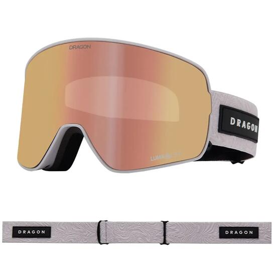NFX2 Lunettes De Ski Unisexes - Galactic Lilac/LL Rose Gold Ionized & LL Violet