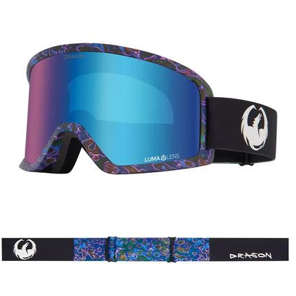 DX3 PLUS OTG Lunettes De Ski Unisexes - Rattle Can/LL Purple Ionized & LL Violet