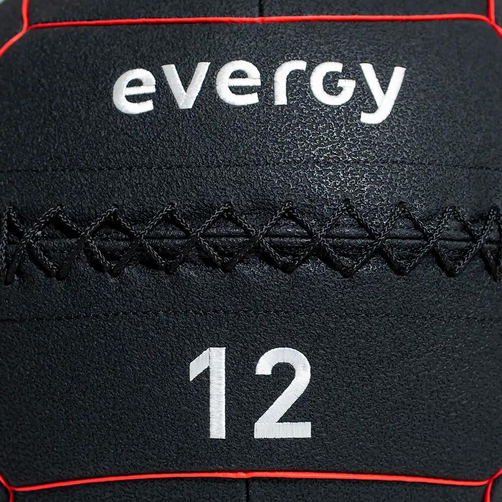 Fitness Wall Ball Balón Medicinal Entrenamiento Híbrido 12 kg 2/5