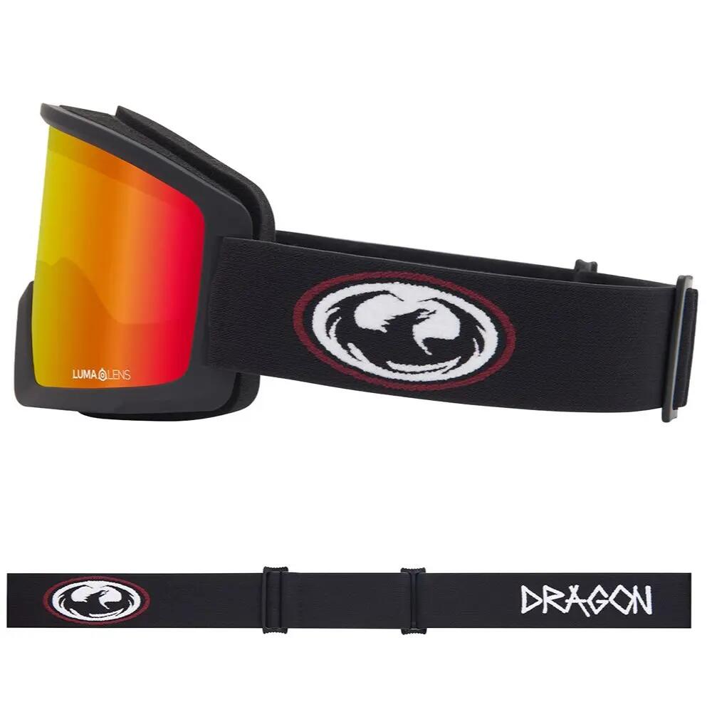DX3 L OTG Gafas De Esquí Unisex - Old Skool/LL Red Ionized 3/5