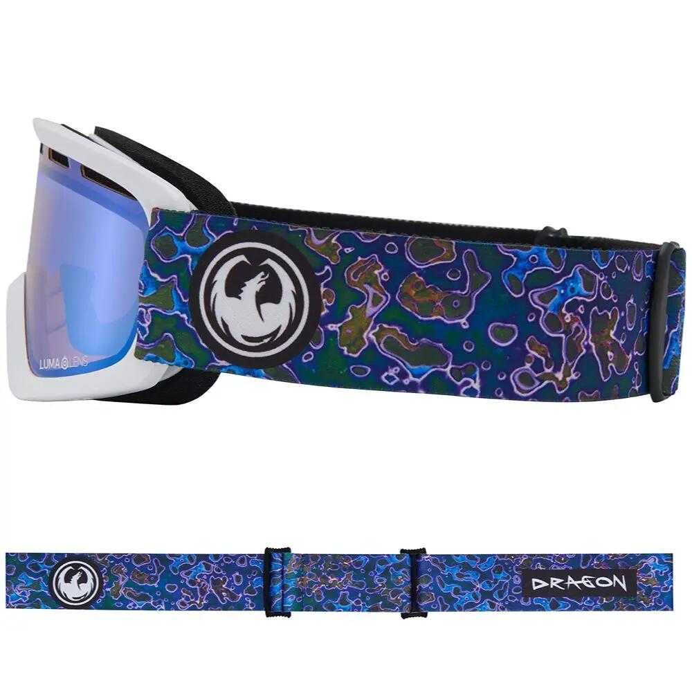 LIL D Jugend Skibrille - Acai/LL Flash Blue 3/5