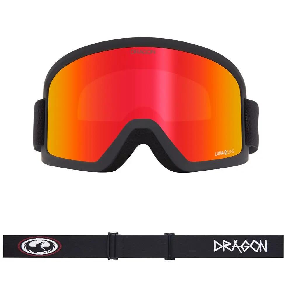 DX3 L OTG Gafas De Esquí Unisex - Old Skool/LL Red Ionized 2/5