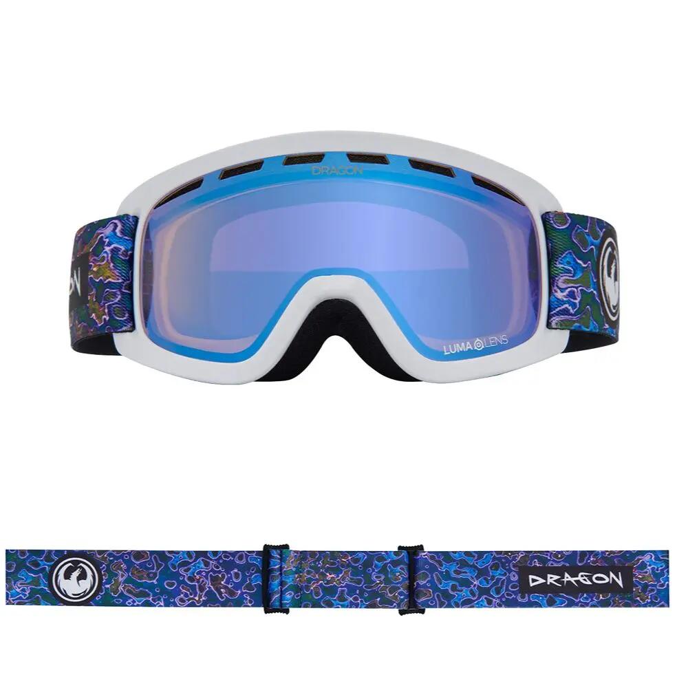 LIL D Jugend Skibrille - Acai/LL Flash Blue 2/5
