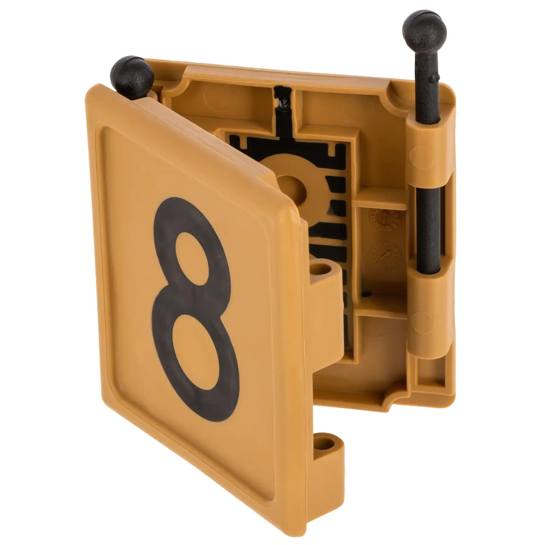Plaqueta numerada para colar dobrável Kerbl (x6) 2/2