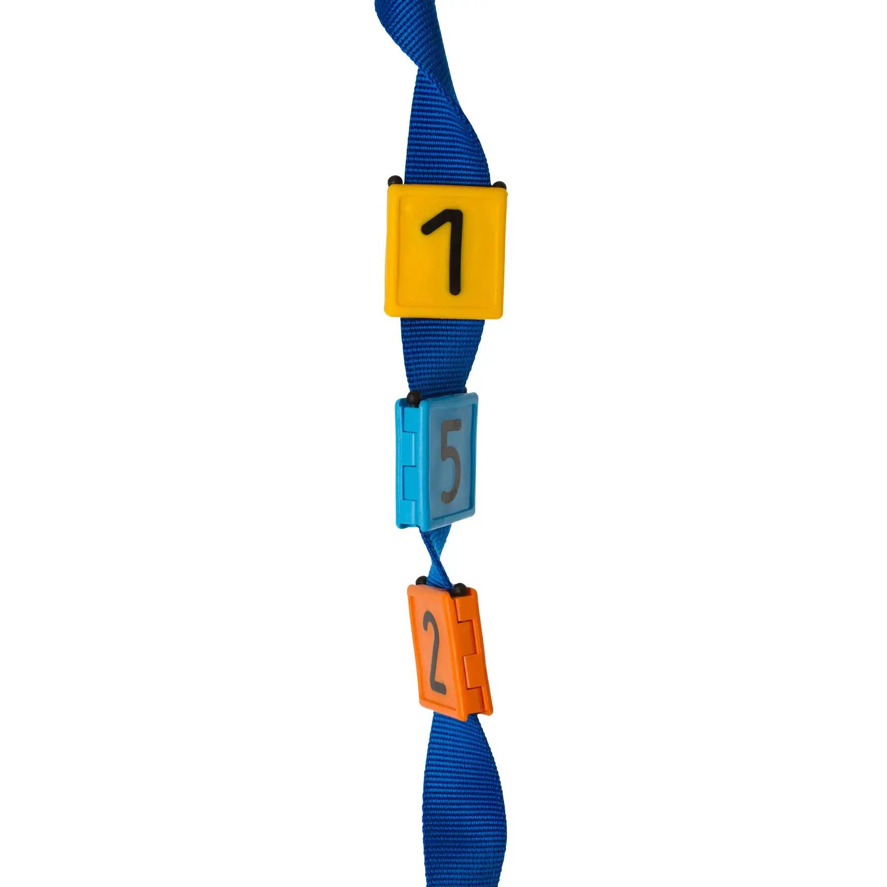 Plaquette numérotée pour collier pliable Kerbl (x6) 3/3