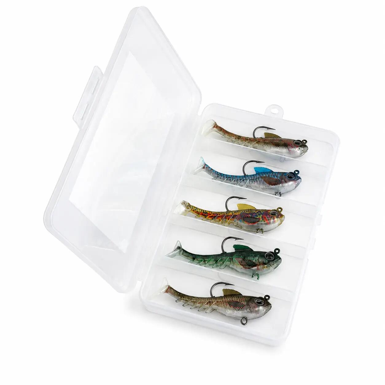 DLT LifeHybrid Kunstaas Set - 5 Stuks - 10 cm - 13,5 g - Tacklebox 2/7