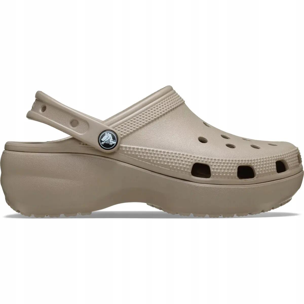 Felnőtt vízi klumpa puha talpú Crocs Classic Platform Clog 3/6