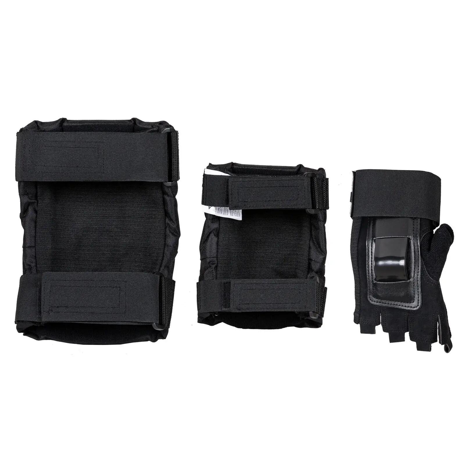 POWERSLIDE OEM USD Core Tri-Pack beschermingsset, maat zwart, helm 2/2