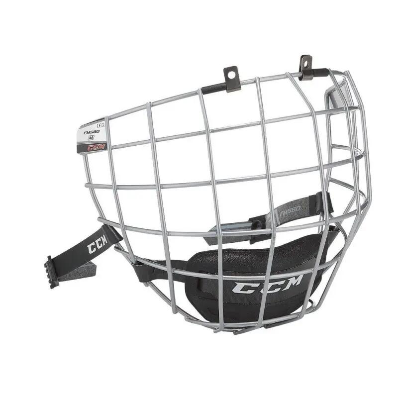 CCM FM580 Senior schwarzer Eishockey-Helmgitter 4/4
