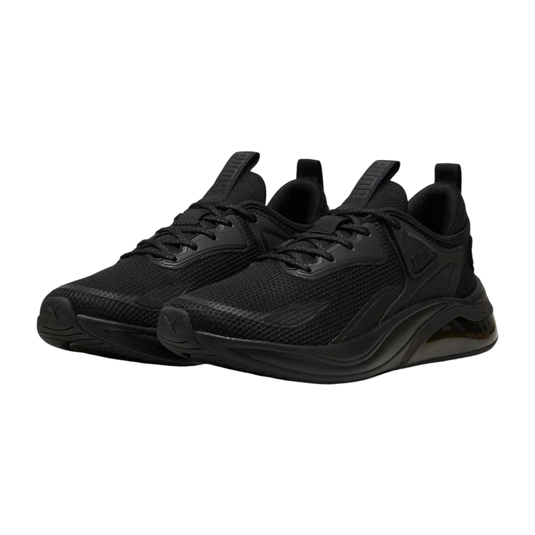 "Thrill" Sneaker für , Leder Kinder Dreifaches Schwarz 4/4