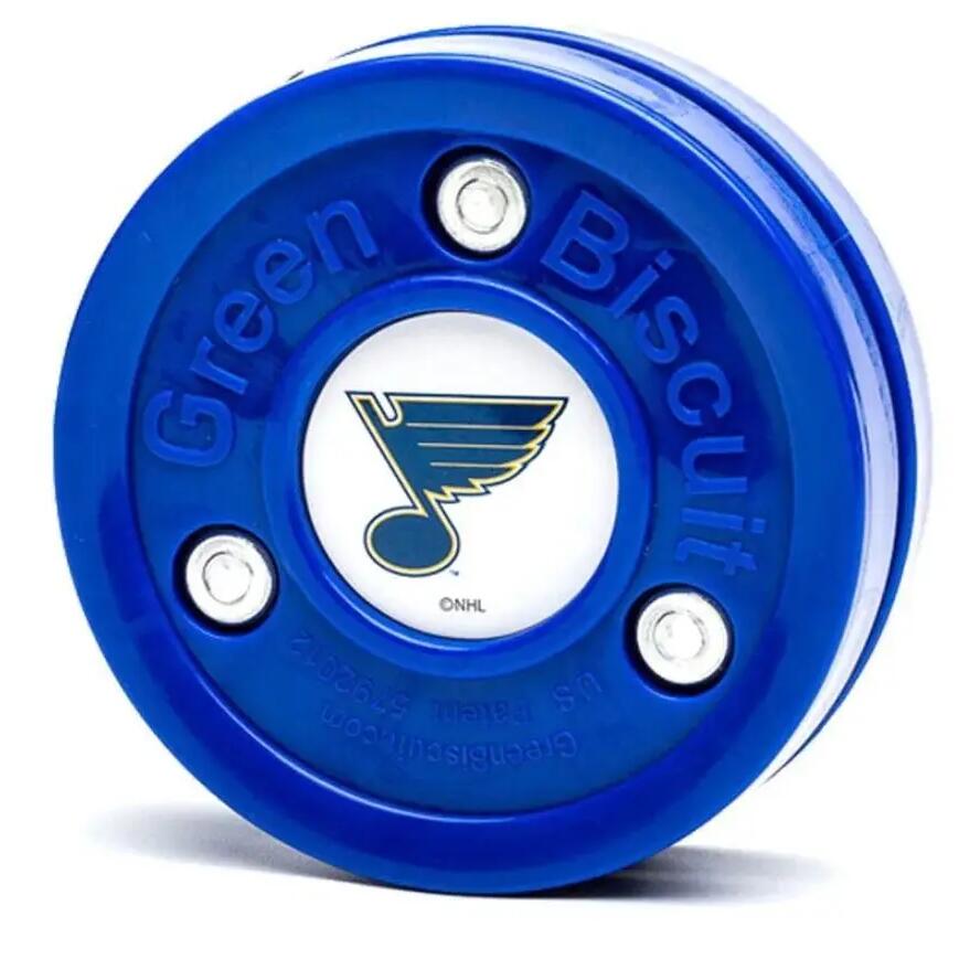 GREEN BISCUIT Training Puck Green Biscuit - NHL, St. Louis