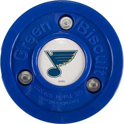 GREEN BISCUIT Training Puck Green Biscuit, NHL, St. Louis 2/2