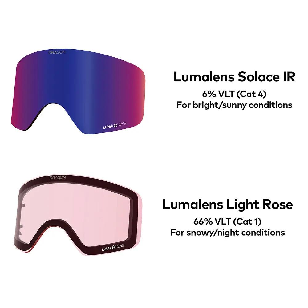 NFX MAG OTG Unisex Skibril - Bleached/LL Solace IR & LL Light Rose 6/6