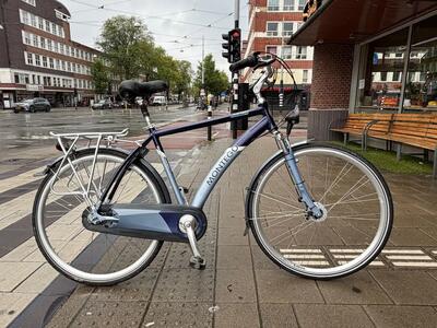 Second life - gereviseerd montego avantgard, shimano nexus shifter, blauw
