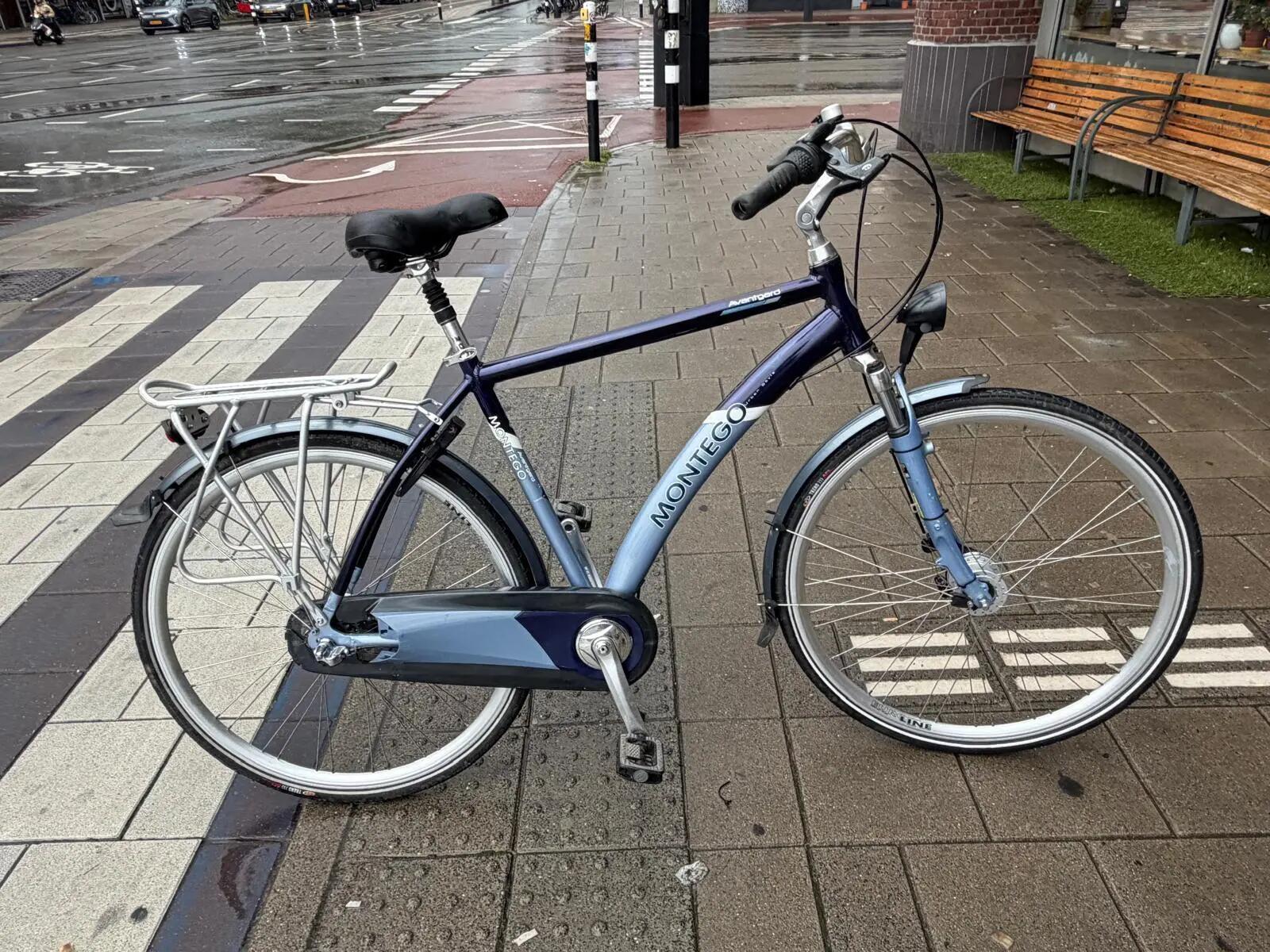 Montego Avantgard, Shimano nexus shifter, blauw 6/6