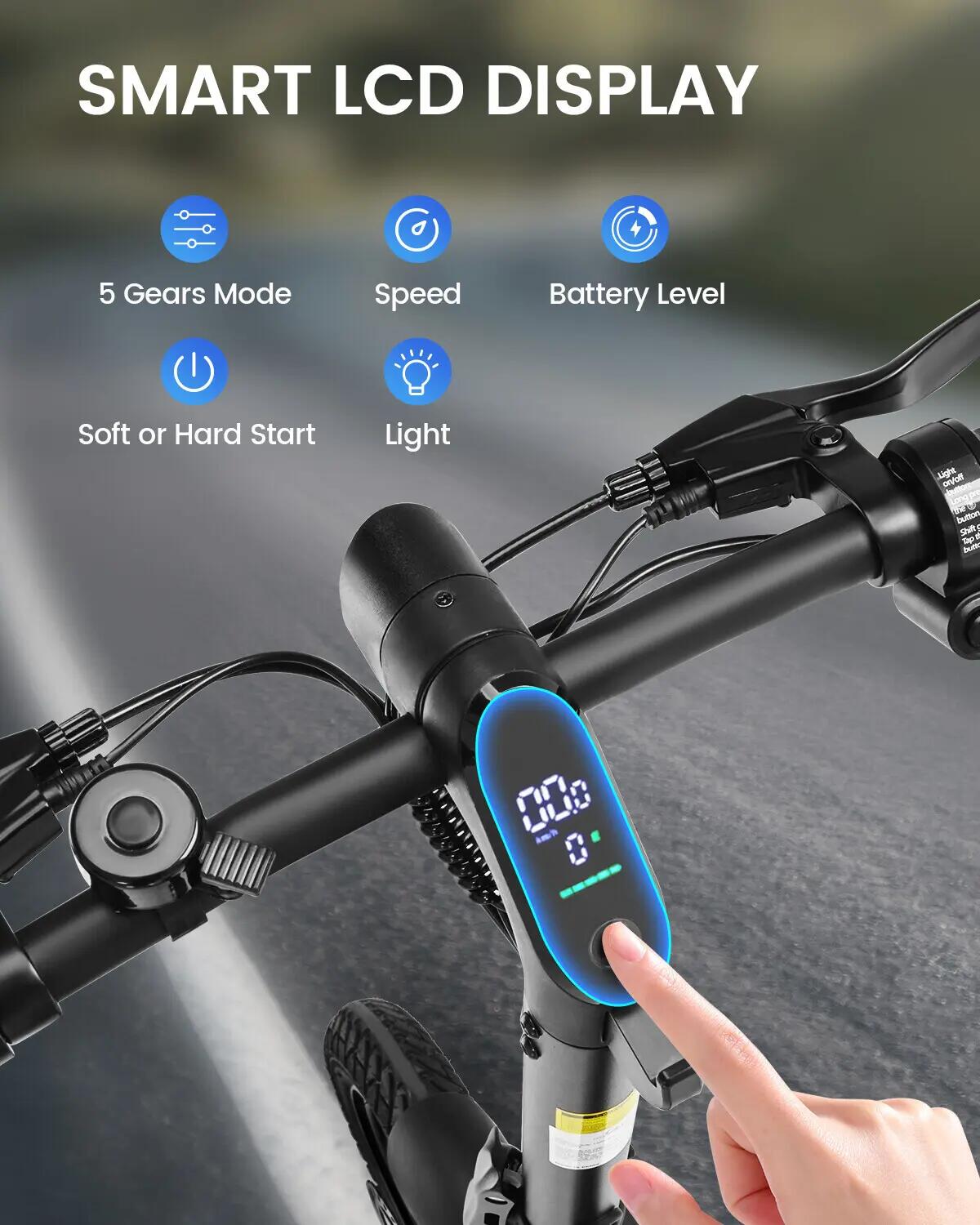 Bicicletă electrică de oraș pliabilă DYU B20 MINI 500W peak 280.8Wh 14-inch 8/11