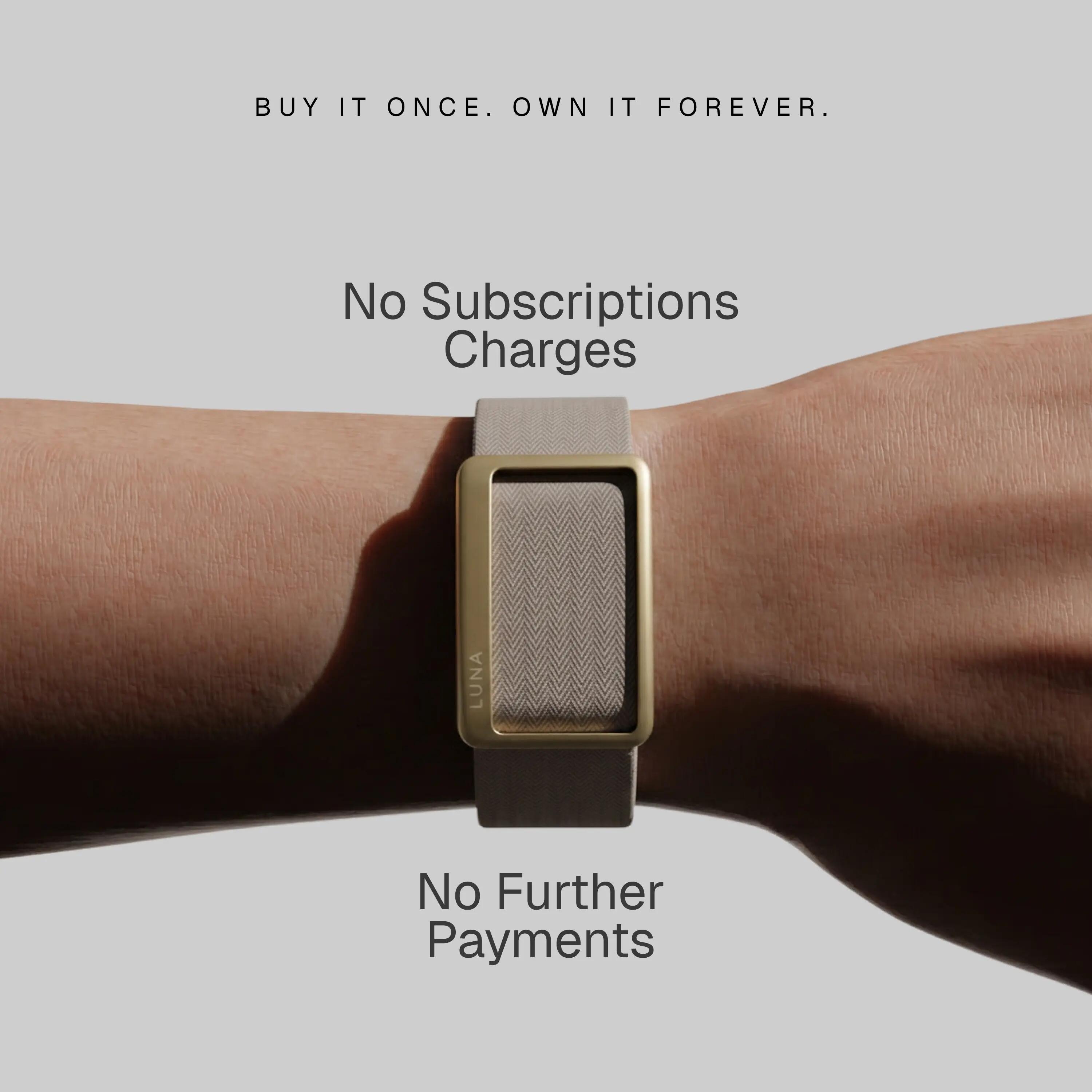 Smartband NOISE LUNA BAND Bege Deserto 10/15