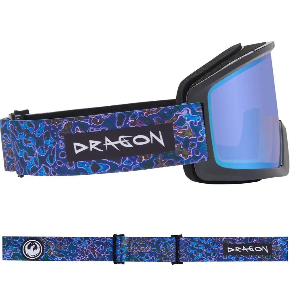 DX3 L OTG Lunettes De Ski Unisexes - Urushi/LL Flash Blue 4/5