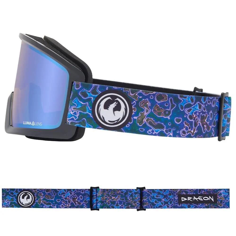 DX3 L OTG Lunettes De Ski Unisexes - Urushi/LL Flash Blue 3/5