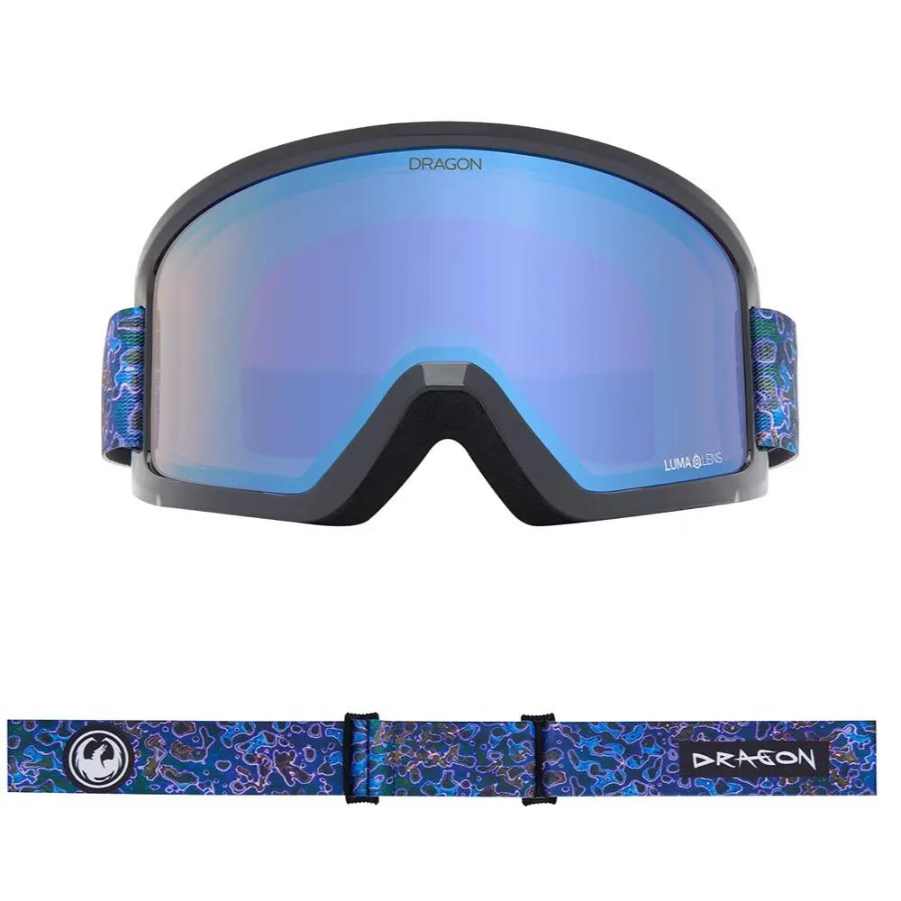 DX3 L OTG Lunettes De Ski Unisexes - Urushi/LL Flash Blue 2/5