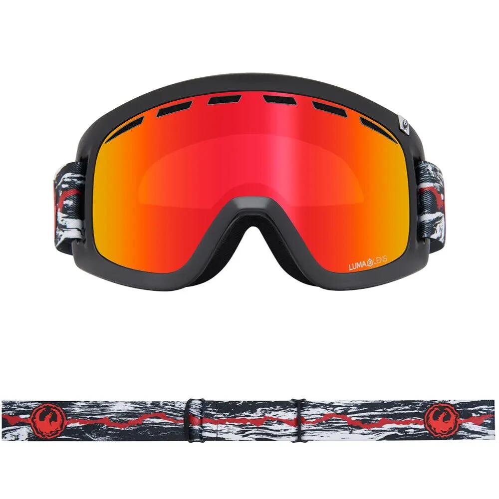 D1 OTG Unisex Skibrille - Dennis Ranalter 2026/LL Red Ionized & LL Light Rose 2/6