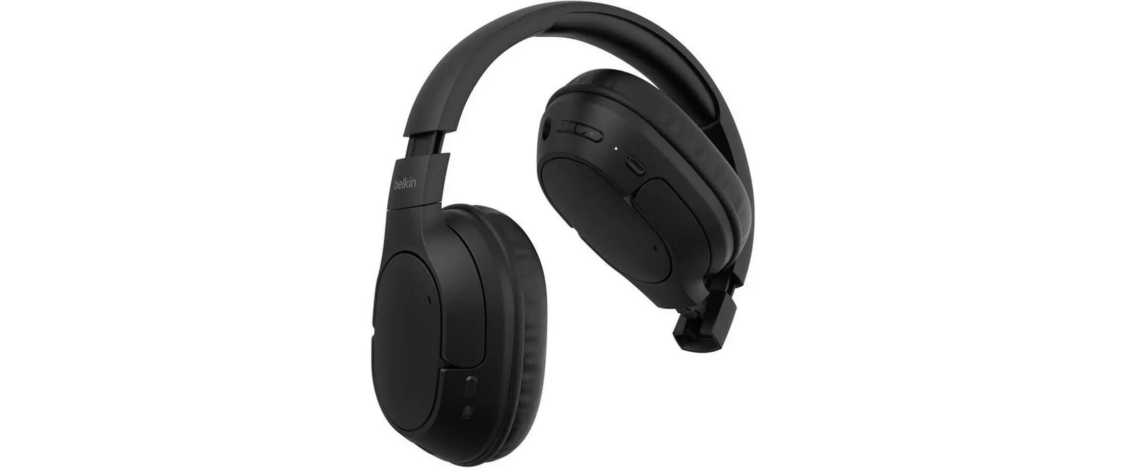 Belkin SoundForm Surround Cuffie Over-Ear Wireless Nero 3/3