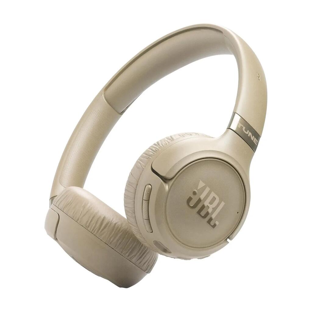 JBL TUNE 680NC Wireless On-Ear Headphones Beige