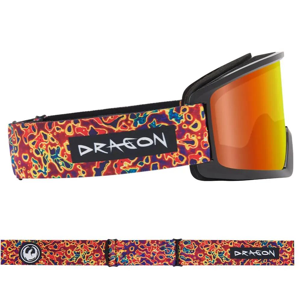 DX3 OTG Gafas De Esquí Unisex - Urushi/LL Yellow Red Ionized 4/5