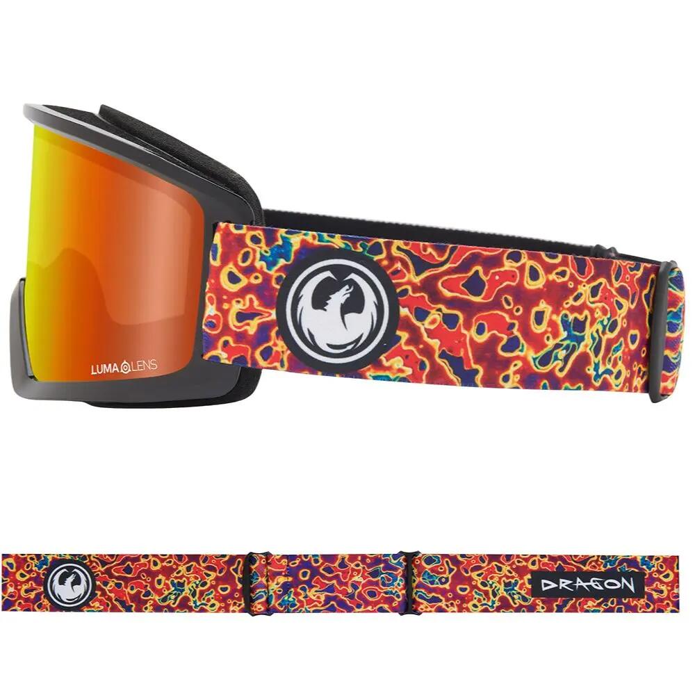 DX3 OTG Gafas De Esquí Unisex - Urushi/LL Yellow Red Ionized 3/5