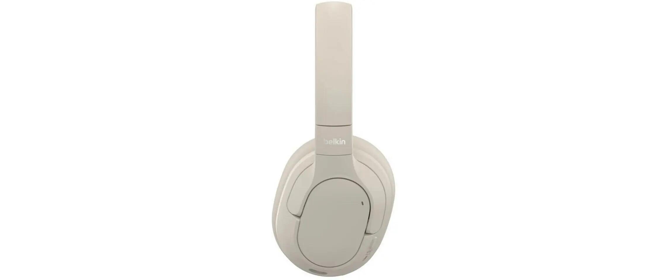 Belkin SoundForm Isolate Casque Over-Ear sans fil Sable 2/3