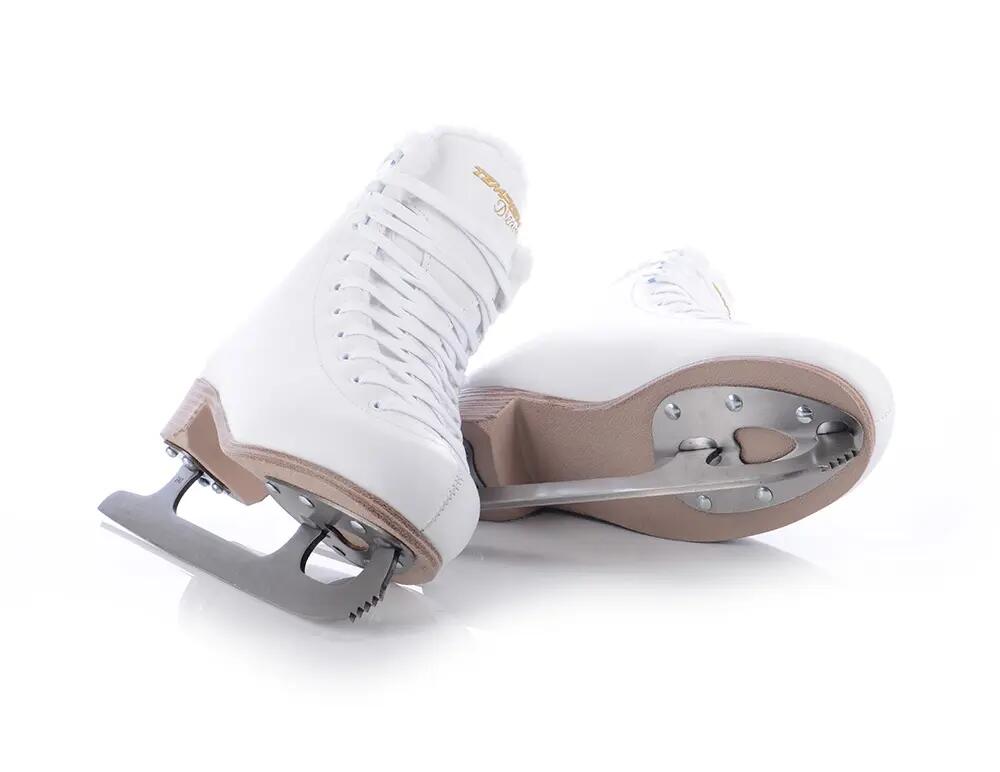Patins à glace, artistique, femme, lacets, dream up, blanc/doré 6/6
