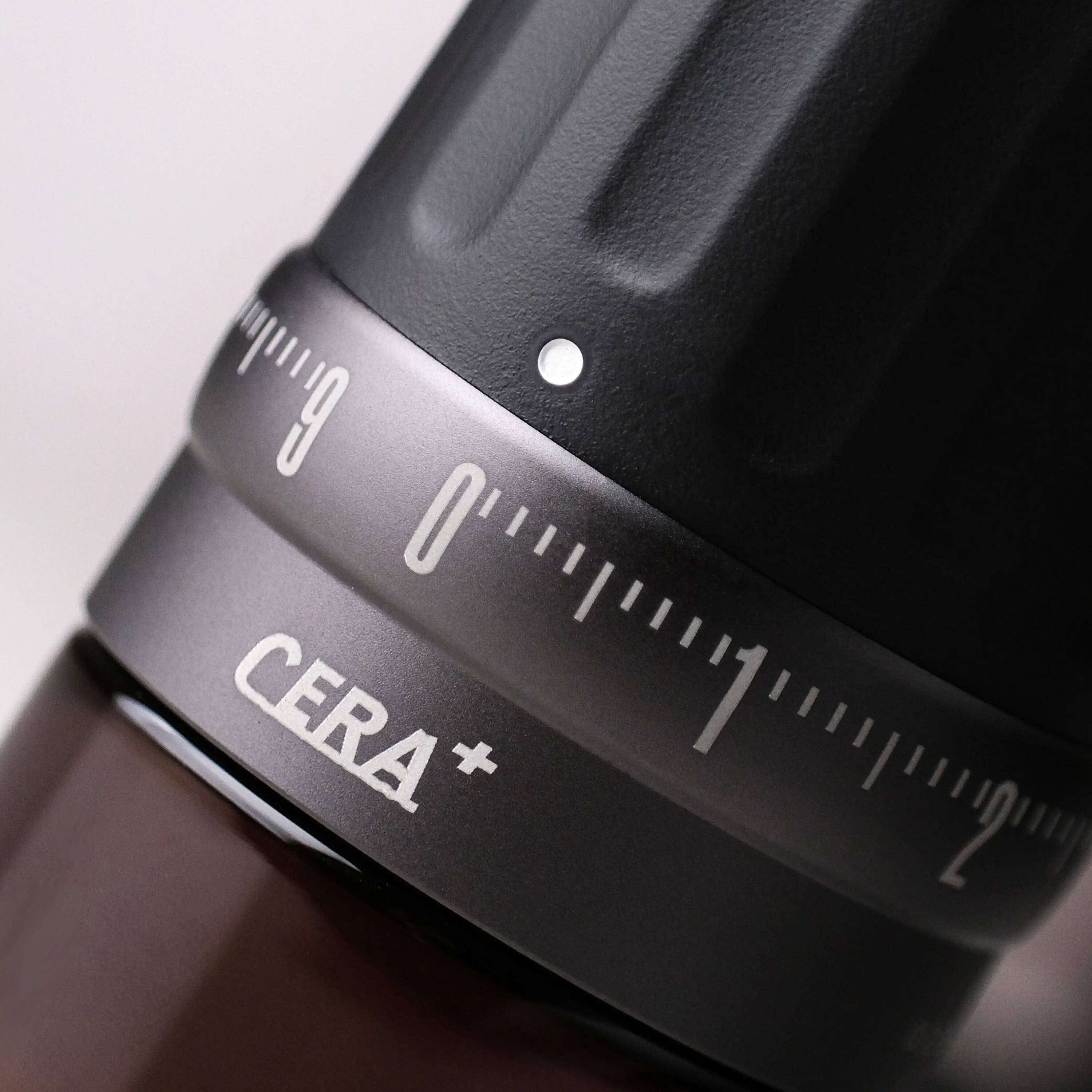 Ceramite elektrische Kaffeemühle für Espresso und Filterkaffee 4/10