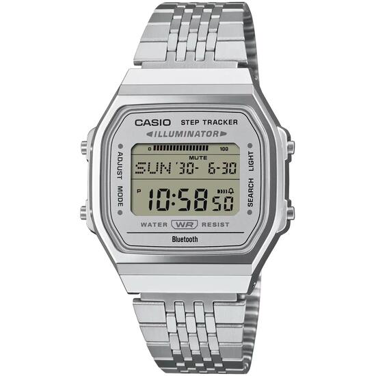 Casio Digitaal Horloge Zilverkleurig/Zilverkleurig ABL-100WE-7AEF