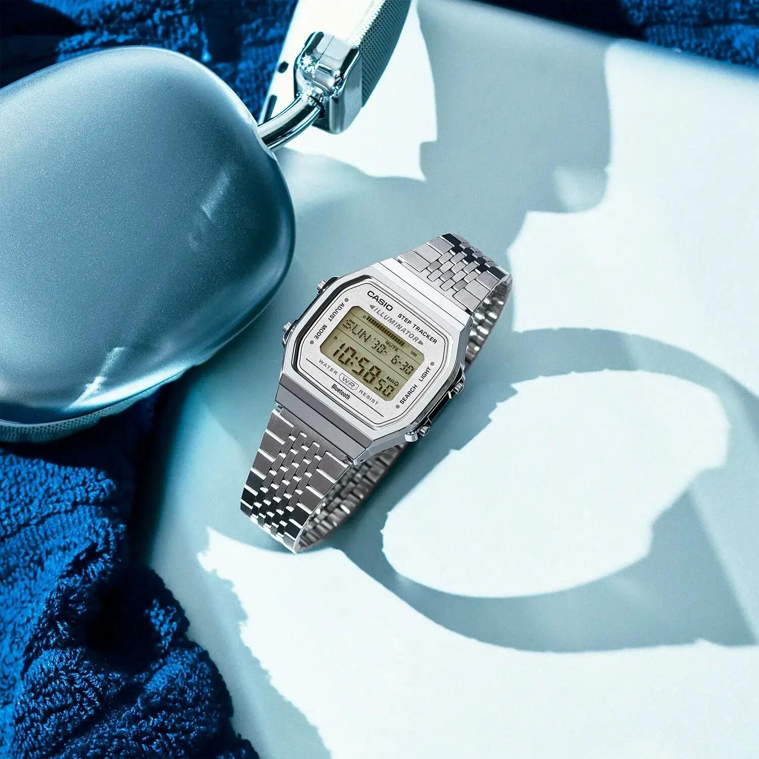 Casio Digitaal  Horloge Zilverkleurig/Zilverkleurig ABL-100WE-7AEF 4/6