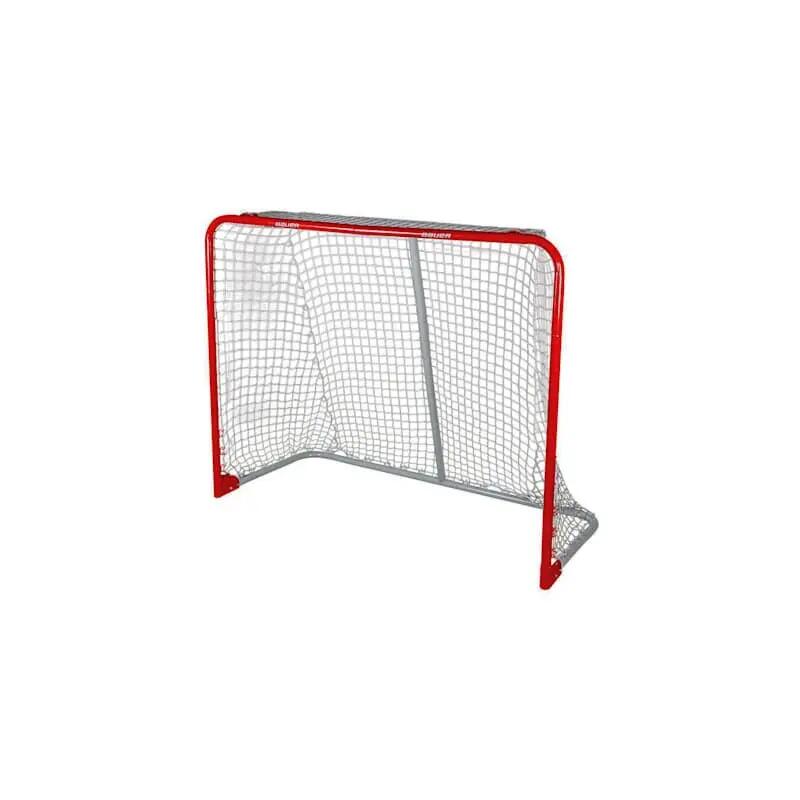 BAUER Performance Folding Steel Goal 54x44, Red
