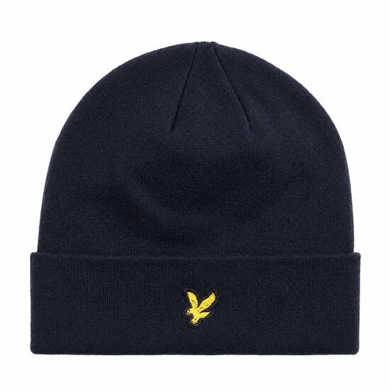 Berretto in cotone e merino Lyle & Scott