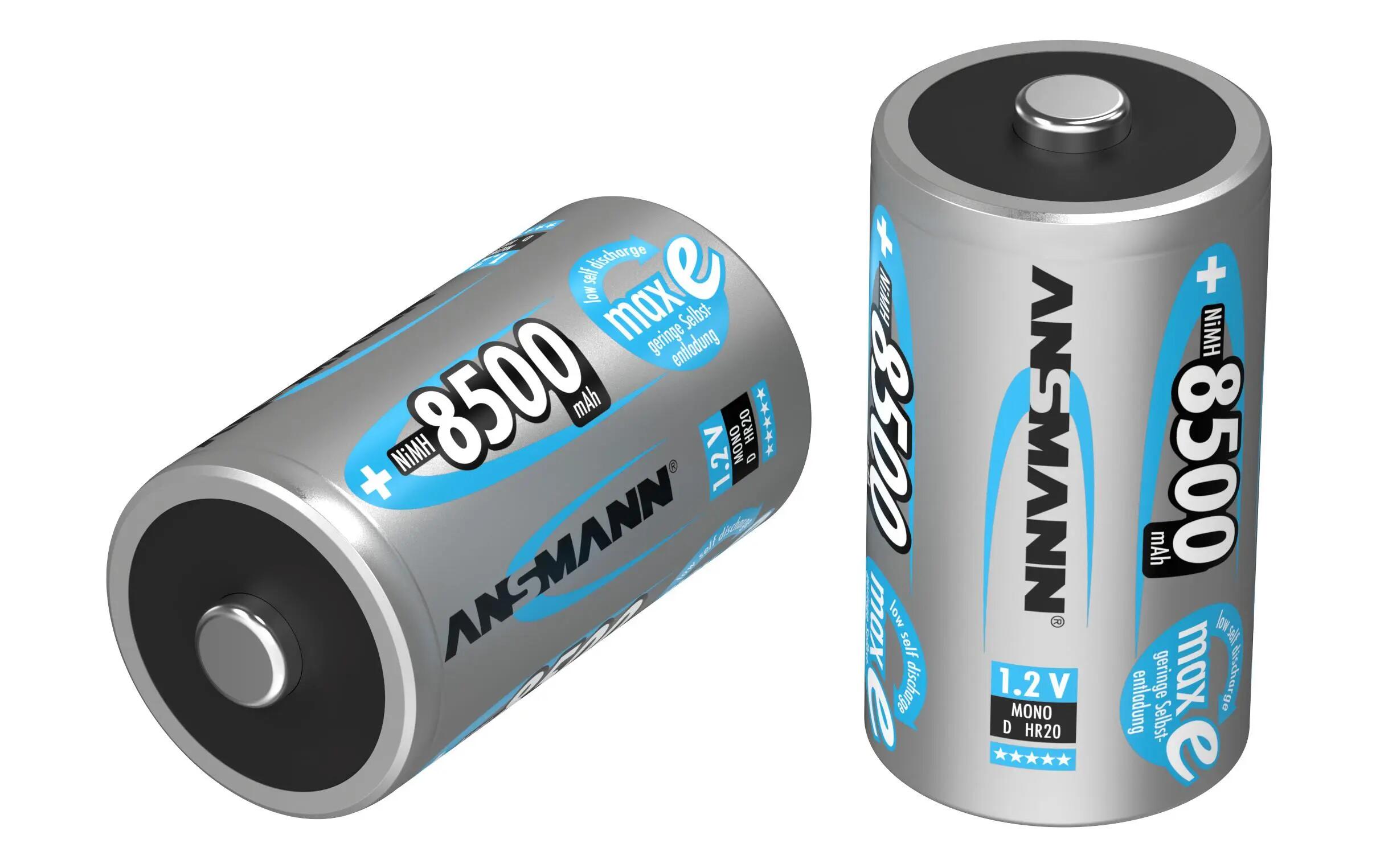 Ansmann Accu 2x D NiMH 8500 mAh 1,2 V 2/3
